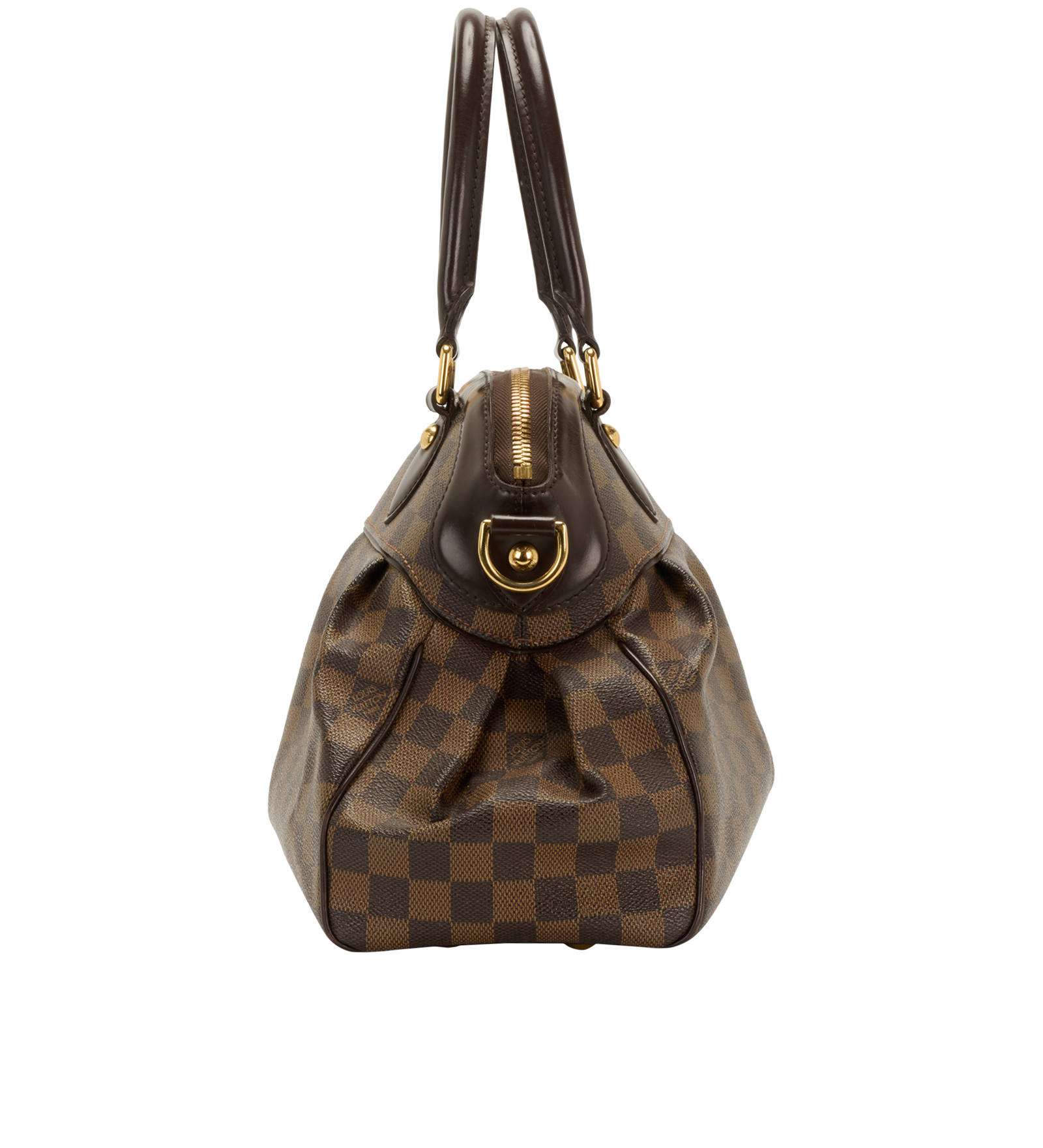 Trevi PM, &pound;695, Handbags, Brown, Canvas, Bottom view